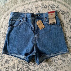 Levi's High Waisted 80's Mom Shorts